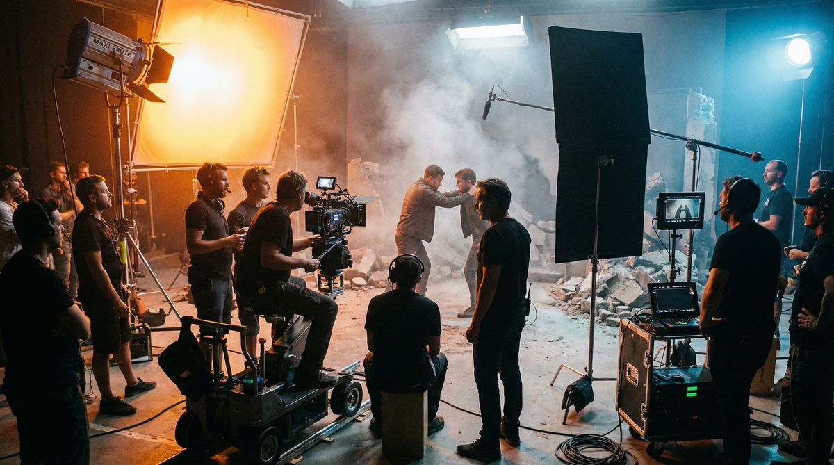 小蓝视频影视制作幕后花絮视频