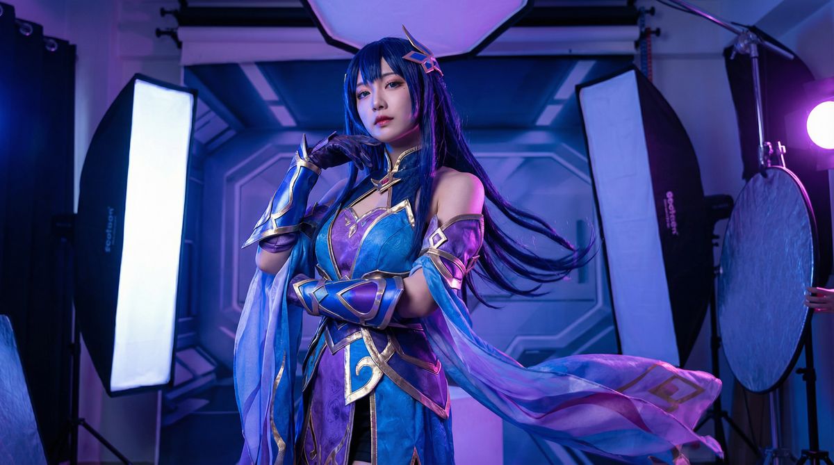 小蓝视频Cosplay写真视频